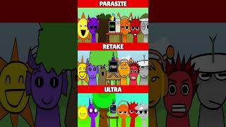 Incredibox Sprunki Parasite VS Retake VS Ultra MIX NORMAL VERSION [upl. by Romano988]