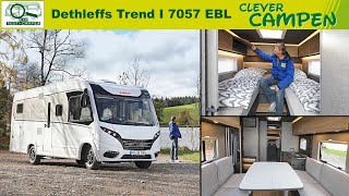 Premiere Dethleffs Trend I 7057 EBL  Der erste Blick auf die neue Generation  Clever Campen [upl. by Humberto]