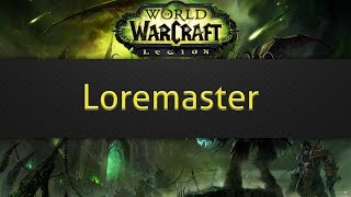 Loremaster WoW addon [upl. by Alyce]