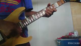 Realiti dan fantasi Crossfire  guitar solo cover by Wewerfly [upl. by Unam805]