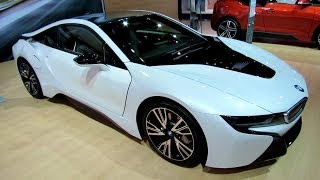 2015 BMW i8  Exterior and Interior Walkaround  2013 LA Auto Show [upl. by Arodnap]