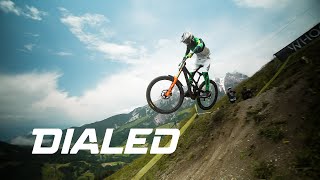 DIALED S5EP11 Changing track conditions for qualifiers in Leogang  FOX [upl. by Ecnarret903]