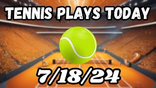 Tennis Picks and Predictions Today 71824 [upl. by Hazeghi963]