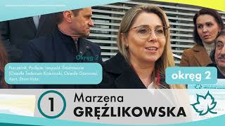 Marzena GrÄ™Ĺşlikowska  Kandydat do Rady Miejskiej w Jaworznie miejsce nr 1 okrÄ™g nr 2 [upl. by Eilahs]