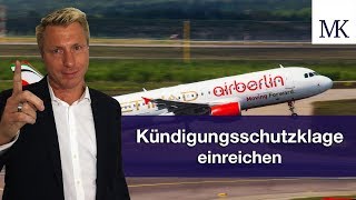 Air Berlin letzter Flug  Jetzt unbedingt gegen Kündigung vorgehen FragMingers [upl. by Fuhrman]