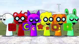 SMILING CRITTERS SPRUNKI In Garrys Mod [upl. by Hemetaf]