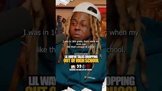 Lil Wayne dropped straight outta high school 🏫🤷🏽‍♂️💯 lilwayne hiphop rap [upl. by Sterne677]