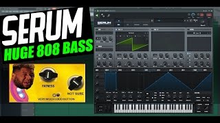 Serum  Huge 808 Bass Tutorial [upl. by Razaile]