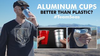 Ball Aluminum Cups Review Better Than Plastic TeamSeas [upl. by Gustavus]