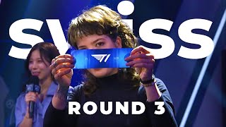 Draw show Worlds 2024 SWISS stage Round 3 [upl. by Heyra]