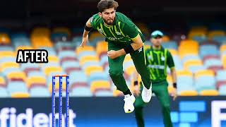 Shaheen Afridi Before amp After Then Now Cricket Time 2017 to 2023 shaheenafridi [upl. by Aronoh]