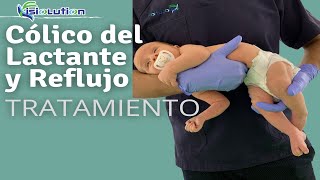 CÓLICO del LACTANTE y REFLUJO en BEBÉS  TRATAMIENTO con FISIOTERAPIA y OSTEOPATÍA  Fisiolution [upl. by Bartlet]