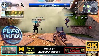 ERb vs all Match 56 20232024 season CoD mobile Search and Destroy 4k [upl. by Anola]