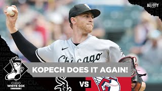 Michael Kopech DOMINATES as Chicago White Sox Win Series vs Guardians  CHGO White Sox Podcast [upl. by Roshelle97]