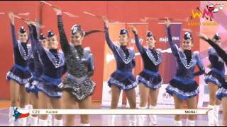 World Champion Majorettes Sport 2015 BATON Seniors Stage [upl. by Doherty]