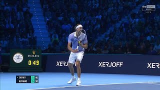 Alexander Zverev vs Carlos Alcaraz Highlights  2024 Nitto ATP Finals Tennis [upl. by Meggi]