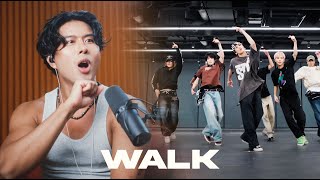 Performer Reacts to NCT 127 Walk Dance Practice  Movement  Jeff Avenue [upl. by Nomit179]