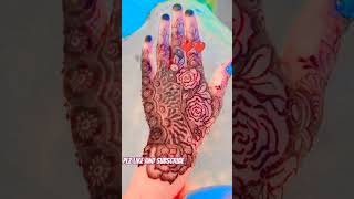 ❤️❤️🌼Back mehndi design 🌸🌸 plz Comment like and subscribe [upl. by Gerti]