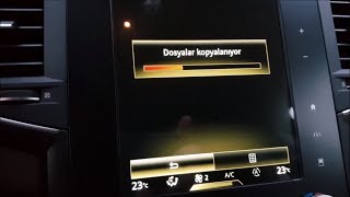 RENAULT RLİNK 2 HARİTA GÜNCELLEMESİ NASIL YAPILIR [upl. by Corso369]