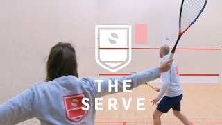 Squash Tips amp Tricks The Serve [upl. by Euqinot541]