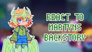 EVO  Ren react to Martyn’s past  HERMITCRAFT  GACHA REACTION VIDEO  KIT ÉCRI [upl. by Oedama]