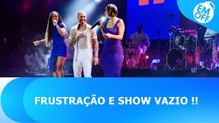 Diogo Nogueira demonstra frustração ao se apresentar em show vazio no Rio [upl. by Alyk]