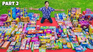 NEW DIWALI STASH TESTING🔥 अजीबोगरीब पटाखो का मज़ा😍 Unexpected Crackers [upl. by Anaihk397]