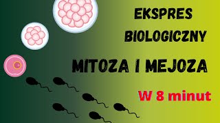 Ekspres biologiczny  Mitoza i Mejoza Biologia rozszerzona do matury [upl. by Innavoj]