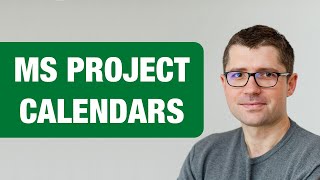 MS Project Calendar Setup  what you should know [upl. by Gonagle]