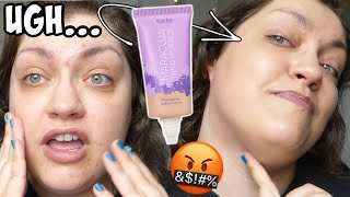 WHY DOES TARTE DO THIS  Tarte Maracuja Tinted Hydrator WEEKLY WEAR Oily Skin Review [upl. by Eislek399]