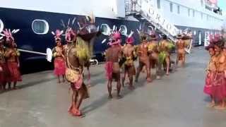 MADANG WHARF  LIZARD DANCE  PAPUA NEW GUINEA [upl. by Norre569]