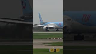 tui 787 stunning rotation aviation planespotting planes [upl. by Adiraf]