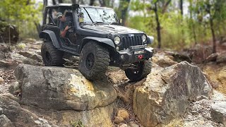 Jeep Wrangler JK Doing Some Extreme 4x4 [upl. by Alison]