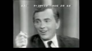 Gore Vidal and Bill Buckley face off 1968 DNC [upl. by Coombs267]