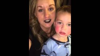 Blackberry LipSense Kiss Test [upl. by Aener262]