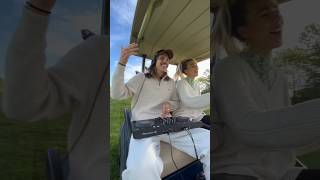 djing in the golf car [upl. by Baggs]