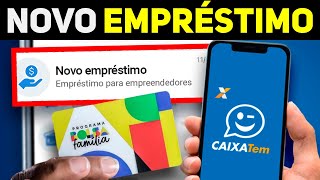 COMO FAZER EMPRÉSTIMO BOLSA FAMÍLIA 2024 PASSO A PASSO CAIXA TEM [upl. by Ilera]