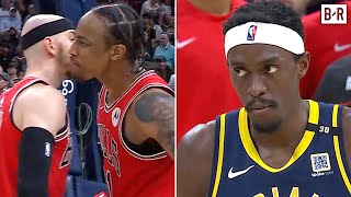 DeMar DeRozan Forces OT in WILD Ending to Bulls vs Pacers [upl. by Nalym]