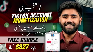 Tiktok Monetization in Pakistan 🇵🇰  How to Create USA Tiktok Account amp Earn Money [upl. by Ppik]