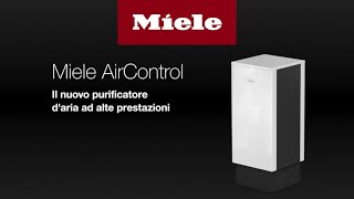 AirControl il purificatore daria Miele  Miele Professional [upl. by Htebazie766]