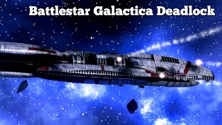 Battlestar Galactica Deadlock Custom battle battlestar Deadlock [upl. by Zwart175]