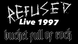 REFUSED  Popstad  Umeå  Sweden  1997  Rare Live  Full Show  Multi Camera  TV Broadcast [upl. by Reyna]