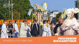 Adoration eucharistique avec procession des reliques 041024 [upl. by Spalding]