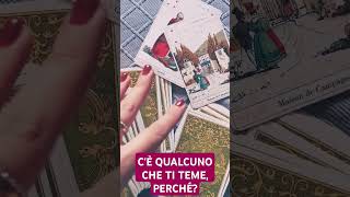 CÈ QUALCUNO CHE TI TEME PERCHÉ❣️ tarocchi tarot love video interattivo [upl. by Jocelyne]