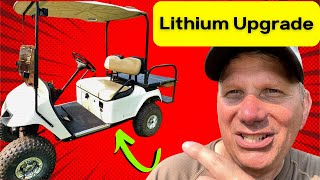 Old EZGO Golf Cart Gets New Lithium 36v Battery  Its FAST LiTime 100ah Battery litimebattery ad [upl. by Ailegnave]