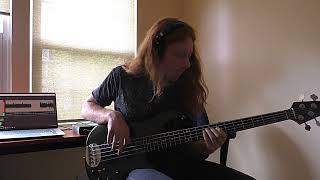 Hiatus Kaiyote  Cinnamon Temple Bass Cover [upl. by Sivek]