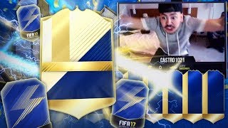 9 TOTS AND 2 LEGENDS IN PACKS FIFA 17 [upl. by Yellehs]