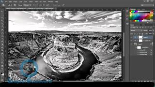 Videotutorial Photoshop CS6 Bianco e Nero con contrasto [upl. by Xela]