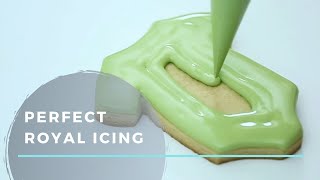 How to Make The BEST ROYAL ICING Quick amp Easy Tasty Recipe [upl. by Zipporah]