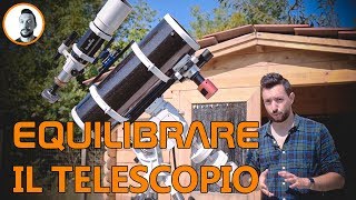 Equilibrare il telescopio su una montatura equatoriale [upl. by Hakvir]